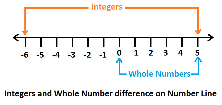 Integers And Whole Numbers Meaning In Hindi