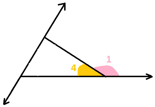Adjacent Interior Angle Of Triangle At Algebra Den